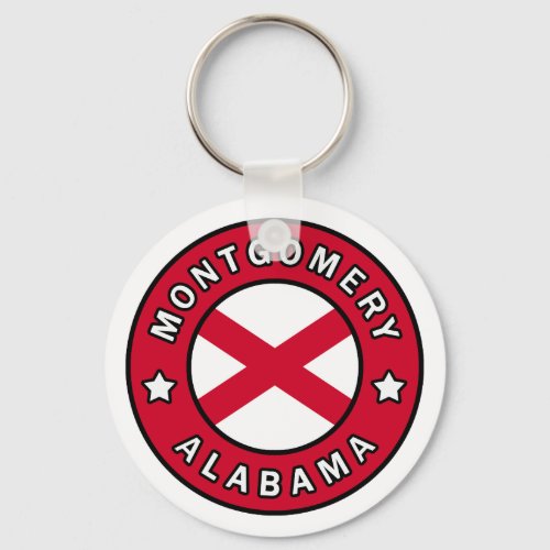 Montgomery Alabama Keychain