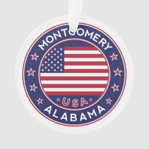Montgomery, Alabama Ornament
