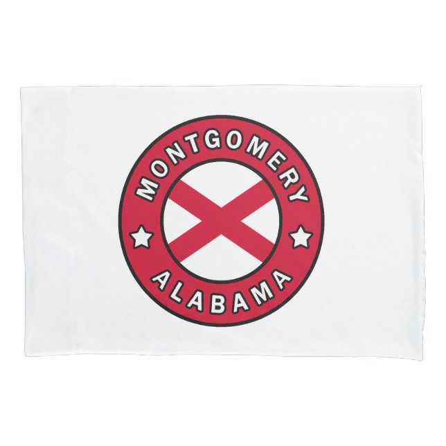 Montgomery Alabama Pillow Case (Front)