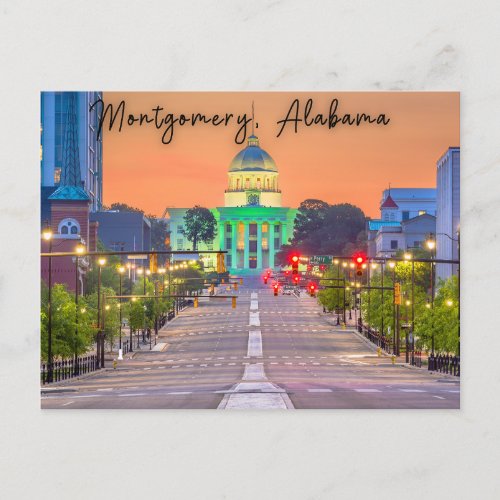 Montgomery Alabama Postcard