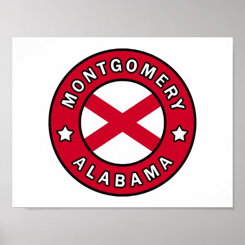 Montgomery Alabama Poster