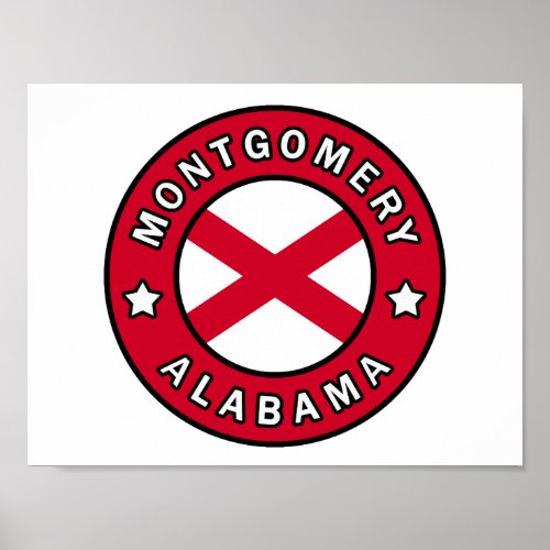 Montgomery Alabama Poster