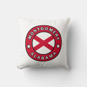 Montgomery Alabama Throw Pillow