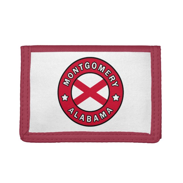 Montgomery Alabama Trifold Wallet (Front)