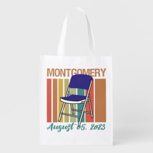 Montgomery Brawl Folding Chair August 5 2023 Grocery Bag