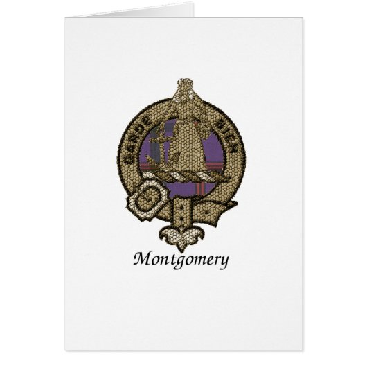 Montgomery Clan Crest Cards (Front)