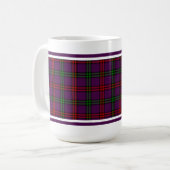 Montgomery Clan Scottish Tartan Coffee Mug (Front Left)