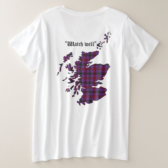 Montgomery Clan Women's Plus Size T-Shirt (Design Back)