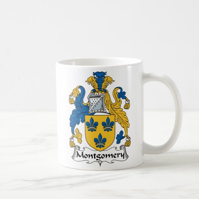 Montgomery Family Crest Coffee Mug (Right)