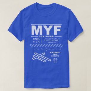 Montgomery - Gibbs Executive Airport MYF T-Shirt