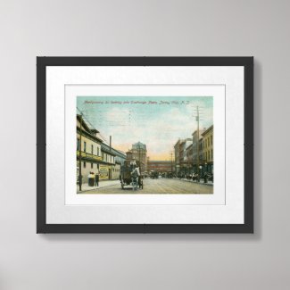 Montgomery St., Jersey City NJ 1908 Vintage
