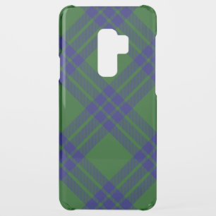 Montgomery tartan green blue plaid uncommon samsung galaxy s9 plus case