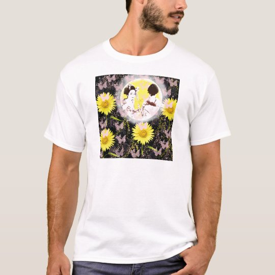 Month and Muko mallow and dance 妓 T-Shirt