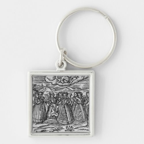 Month of April from The Shepheardes Calender Keychain