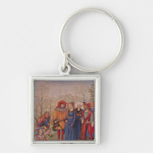 Month of April Keychain