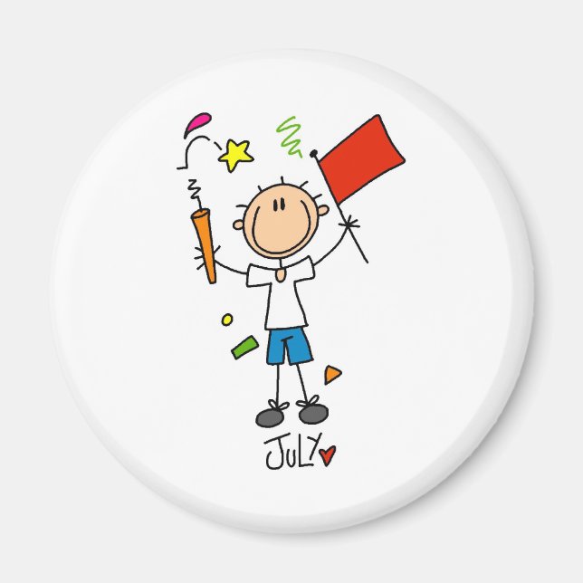 Month of July Magnet (Front)