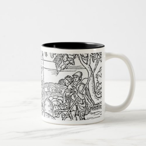 Month of June from The Shepheardes Calender Two_Tone Coffee Mug