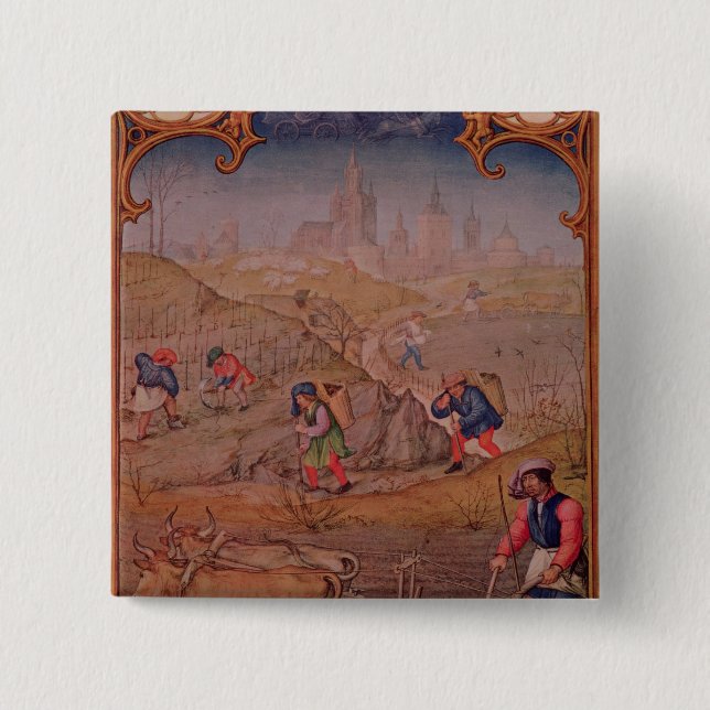 Month of March Button (Front)