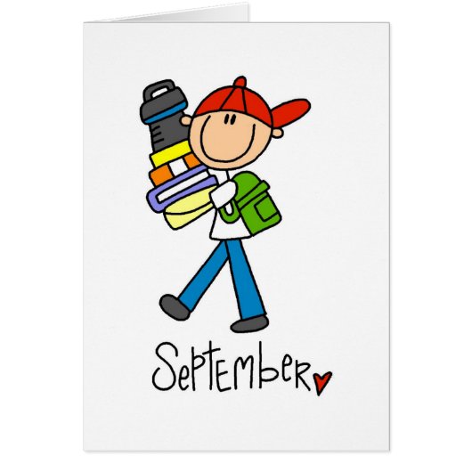 Month of September Cards (Front)