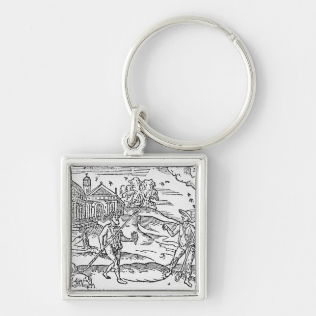 Month of September 'The Shepheardes Calender' Keychain (Front)