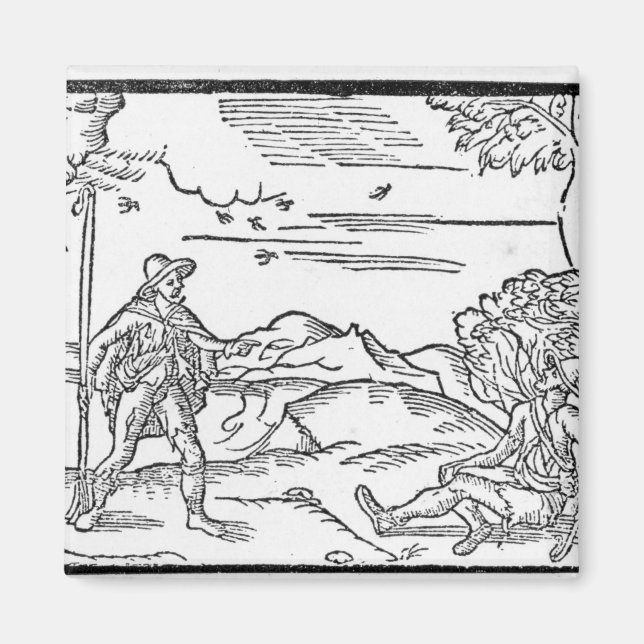 Month of September 'The Shepheardes Calender' Magnet (Front)
