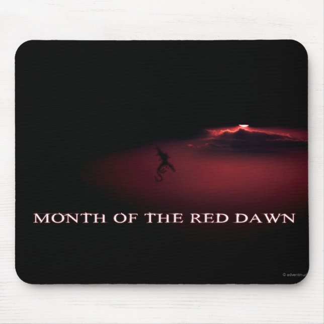 Month of the Red Dawn - January - Cedric Mouse Pad (Front)