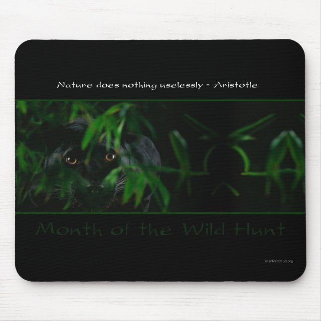 Month of the Wild Hunt Mousepad (Front)