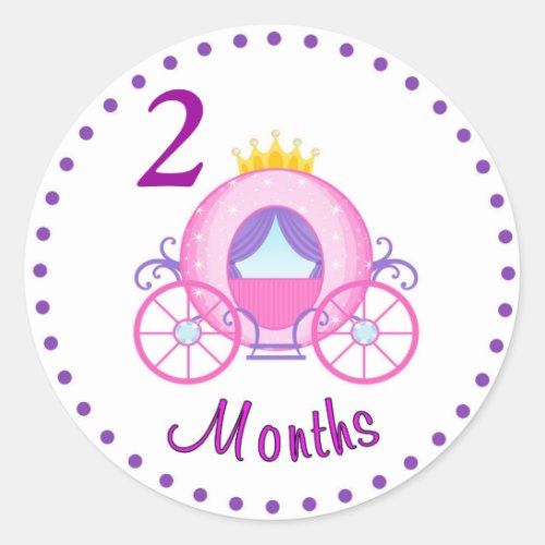 Monthly Baby Sticker Custom Personalized