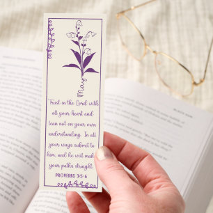 Monthly Bible Verse/May Bookmarks