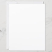 Monthly Budget Tracker Printable  (Back)