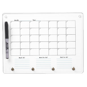 Monthly Calendar Whiteboard