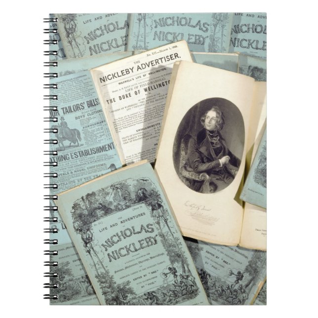 Monthly Issues of 'The Life and Adventures of Nich Notebook (Front)