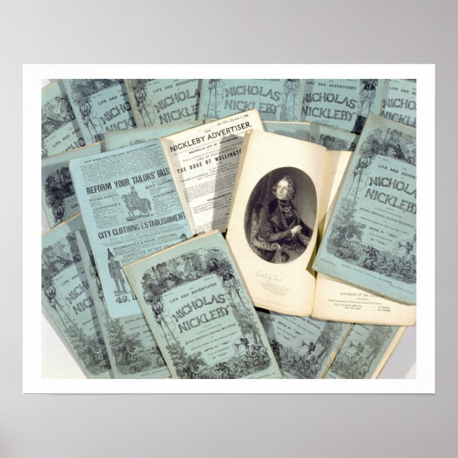 Monthly Issues of 'The Life and Adventures of Nich Poster (Front)