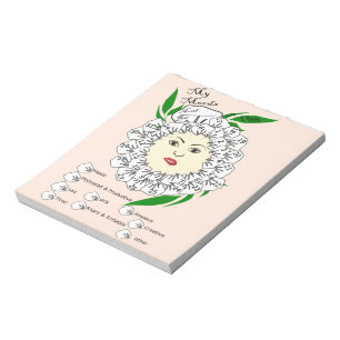 Monthly Mood Tracker Notepad