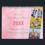 Monthly Photos To Do List Pink Ombre Shimmer Calendar<br><div class="desc">This pink photo calendar is set up ready for you to add your own photos and custom text. This is a 'month per page' calendar and each page features one of your photos along with a 'To Do List' section. The calendar features pink ombre shimmer throughout, in a blend of...</div>