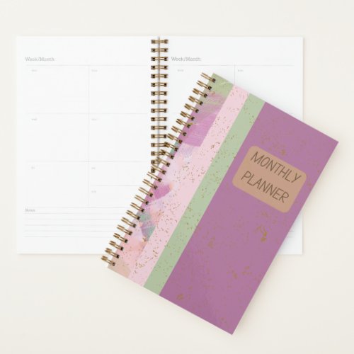 Monthly Planner 55 x 85 Soft Cover