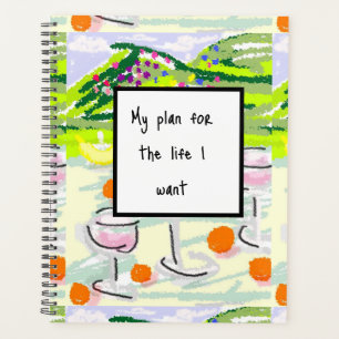 monthly undated planner