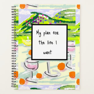 monthly undated planner
