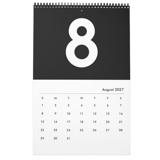 Months In White 2020 ~ Leslie Peppers Calendar (Aug 2027)