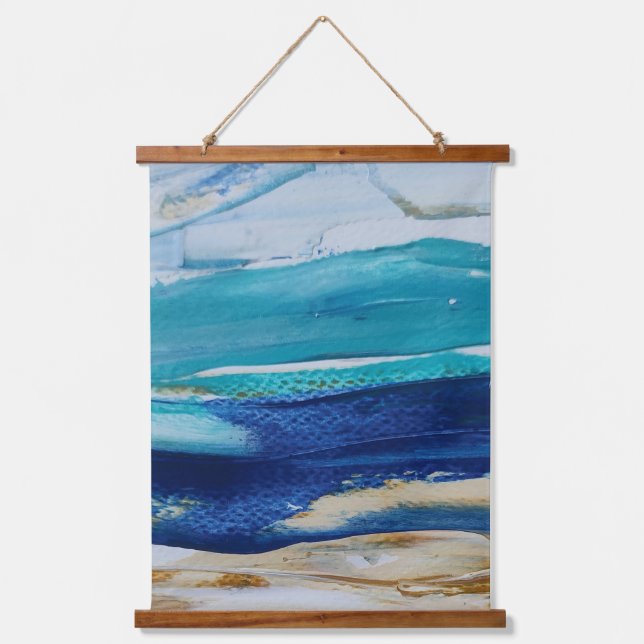 Monticelli art Blue Tapestry  (Front)