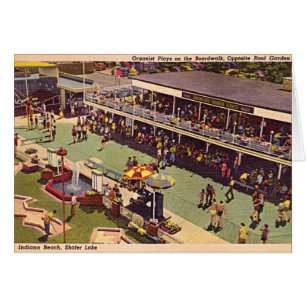Monticello Indiana Lake Shafer 1950 Amusement Park Cards
