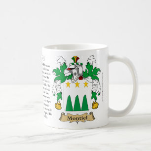 Montiel, the Origin, the Meaning and the Crest Coffee Mug