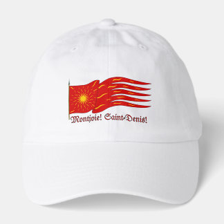 Montjoie! Saint-Denis! Red Oriflamme with Sun Hat