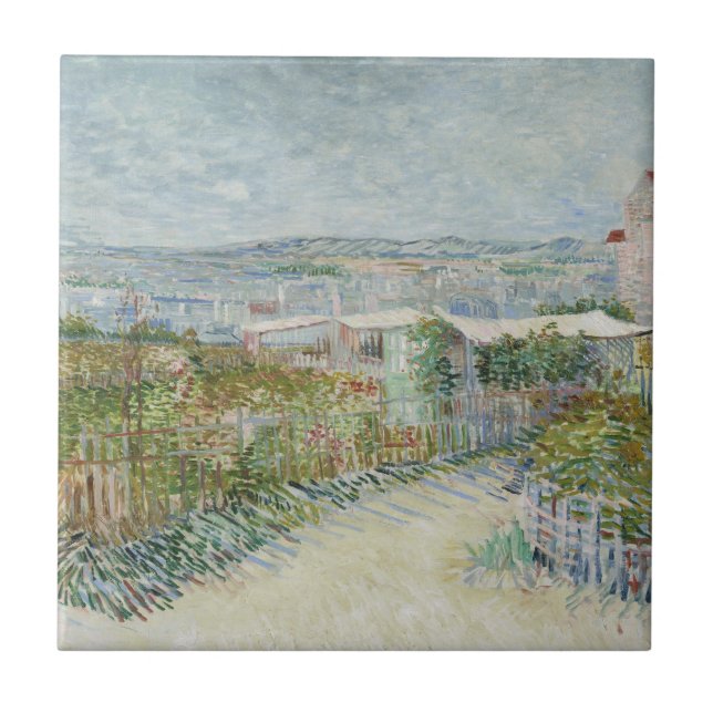 Montmartre Ceramic Tile (Front)