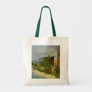 Montmartre Path and Sunflowers by Vincent van Gogh Tote Bag