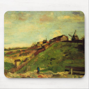 Montmartre: Quarry, the Mills by Vincent van Gogh Mouse Pad