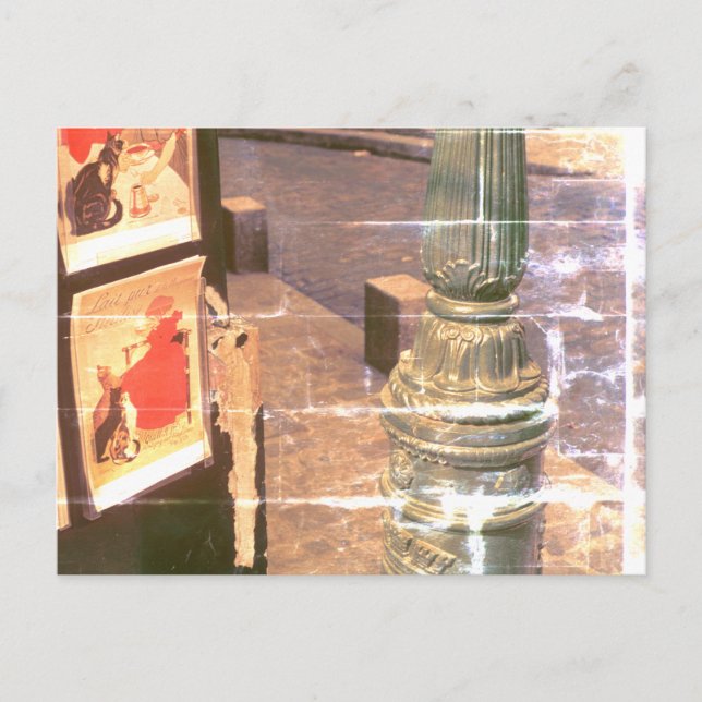 Montmartre, Toulouse-Lautrec Postcard (Front)