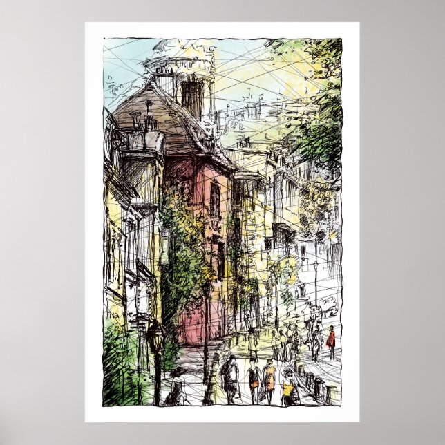 Montmartre XV Poster (Front)