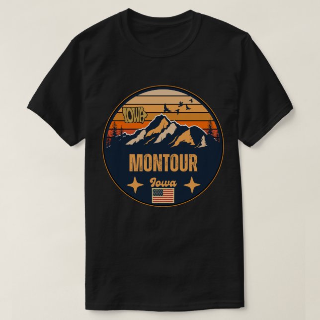 Montour, Iowa T-Shirt (Design Front)