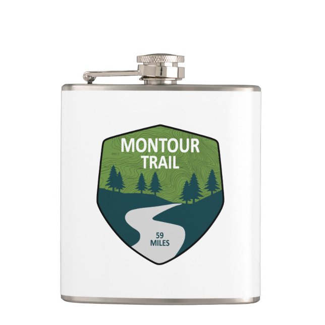 Montour Trail Flask (Front)